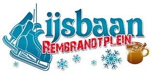 Logo IJsbaan Rembrandtplein Amsterdam 2023-2024