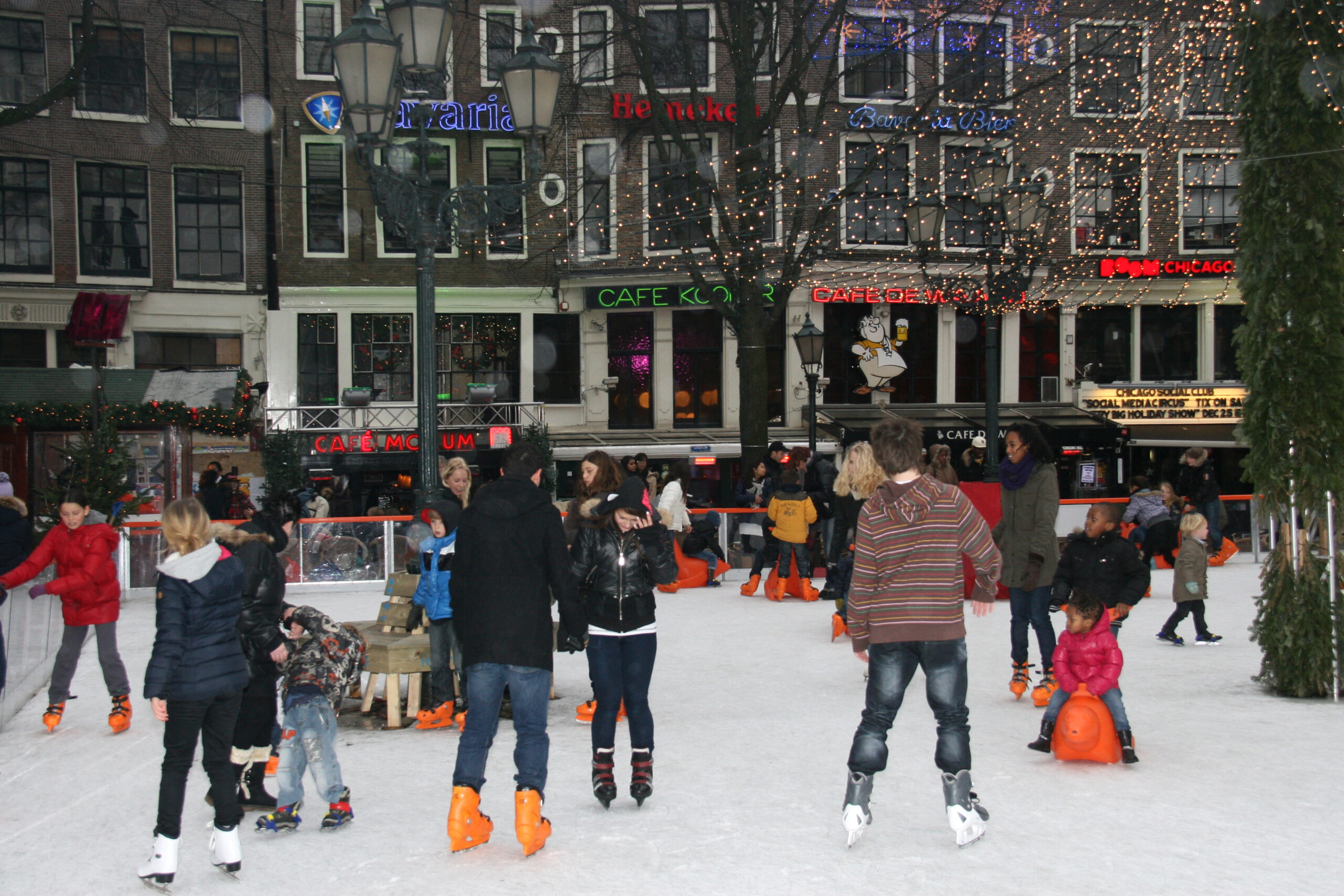 IJsbaan Leidseplein Amsterdam 2023-2024